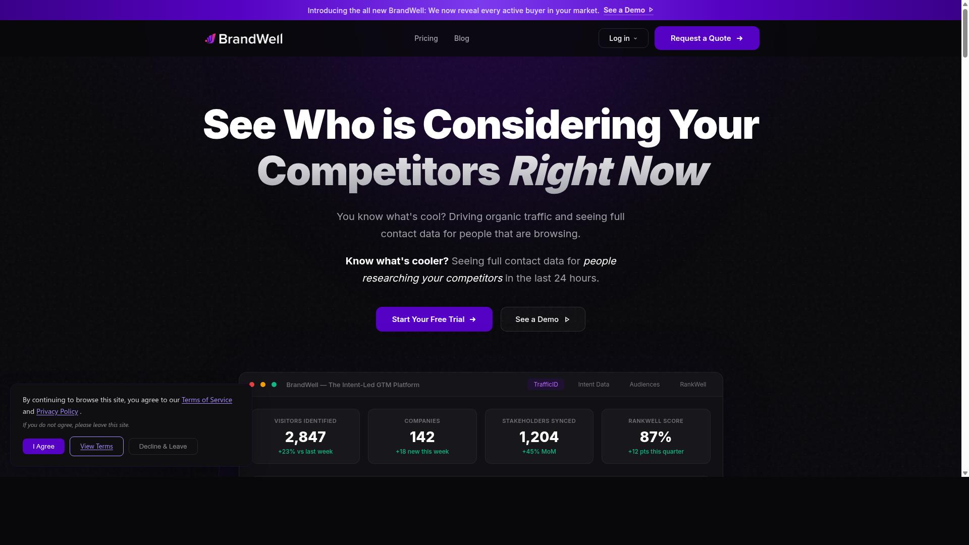 Content At Scale website