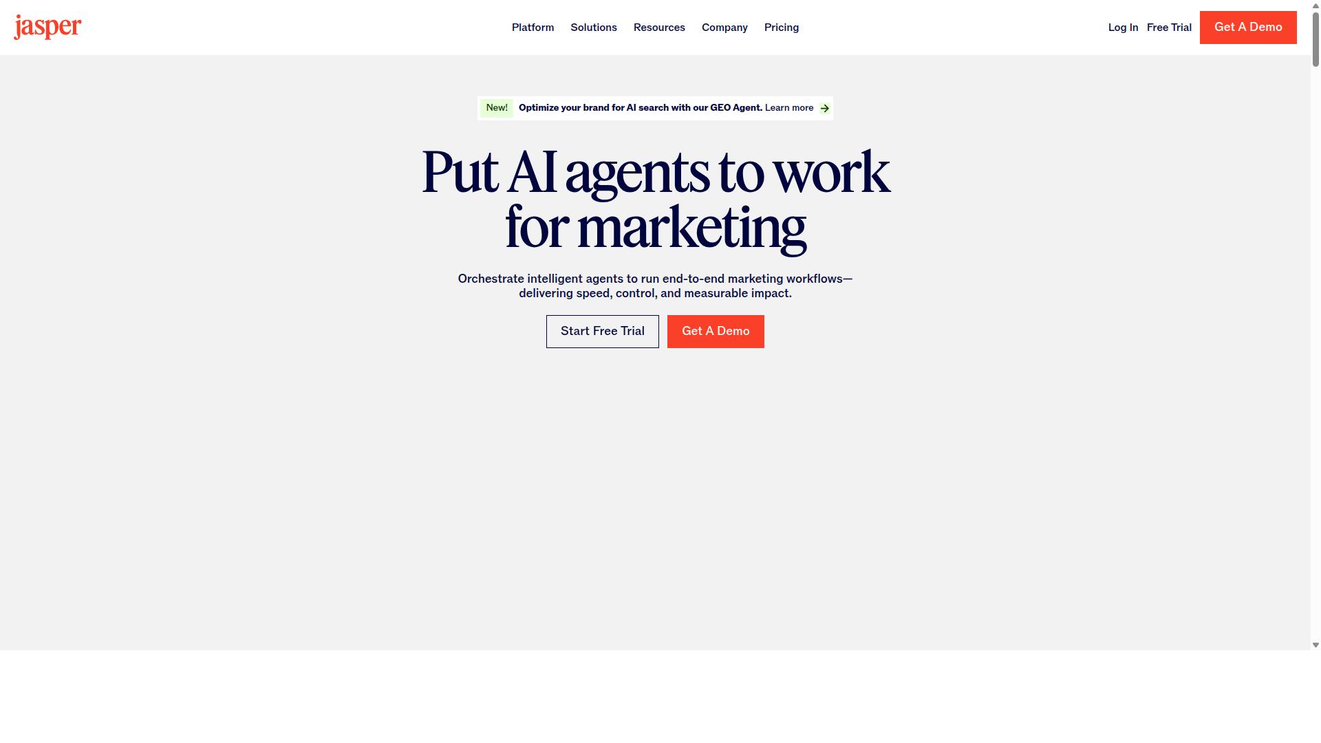 Jasper website