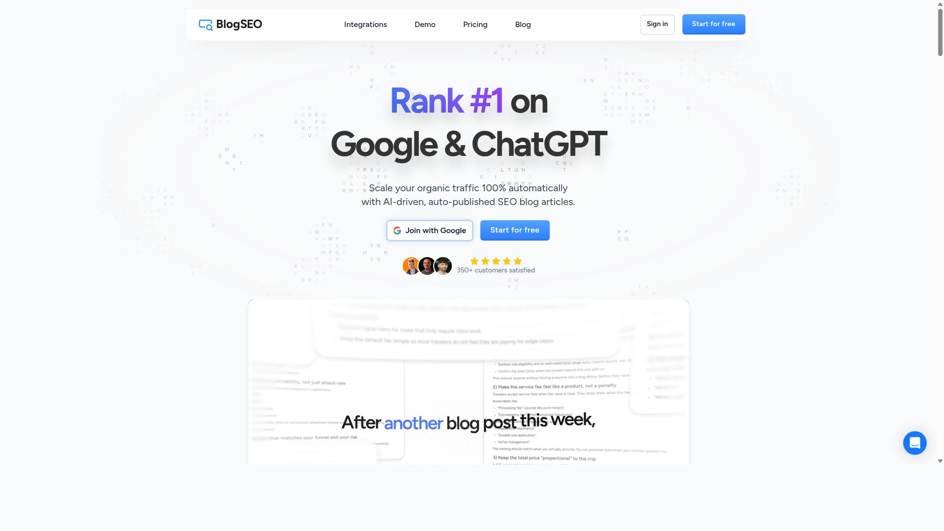BlogSEO website